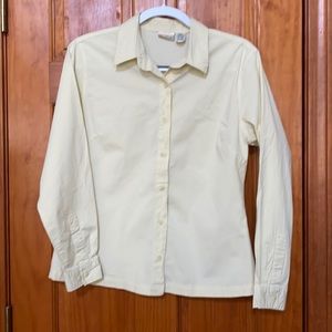 L.L. Bean button down blouse M